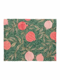 Paoletti - Set van 4 tafelplacemats in paarsrood