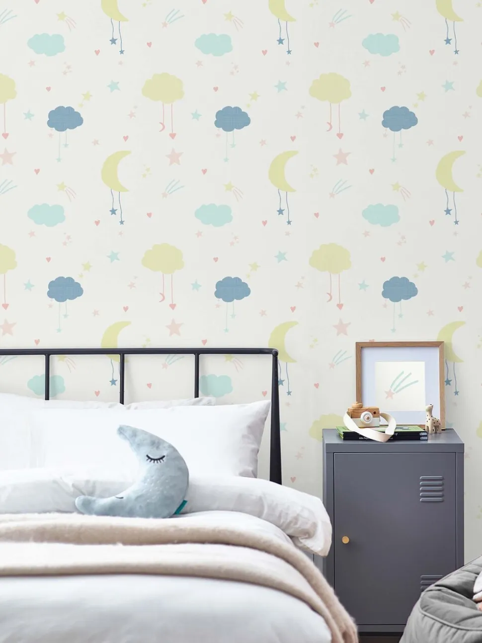 Paste The Wall - Behang met maan en sterren 10M