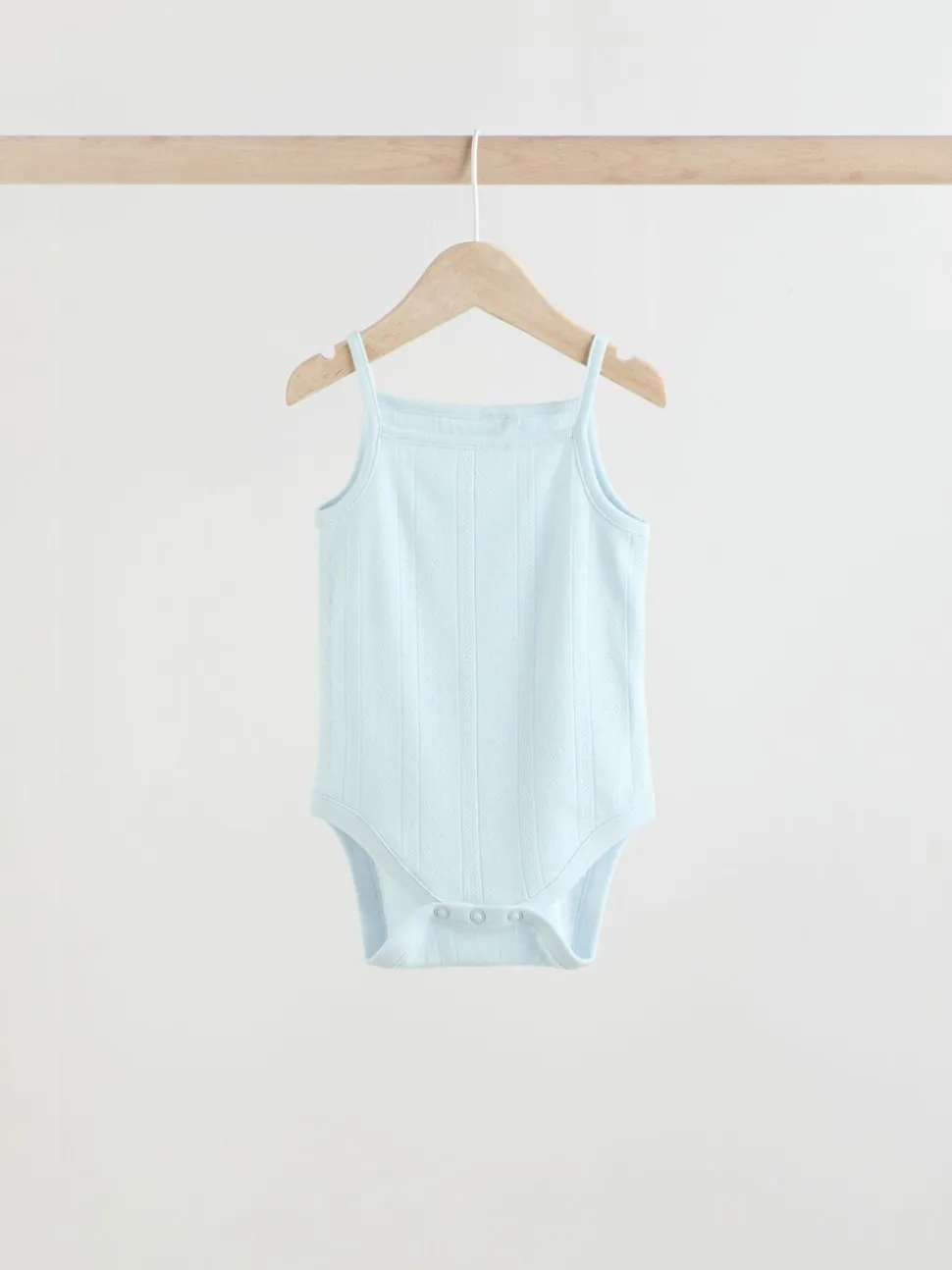 Pastel - 5 Pack Vest Pointelle Baby Bodysuits