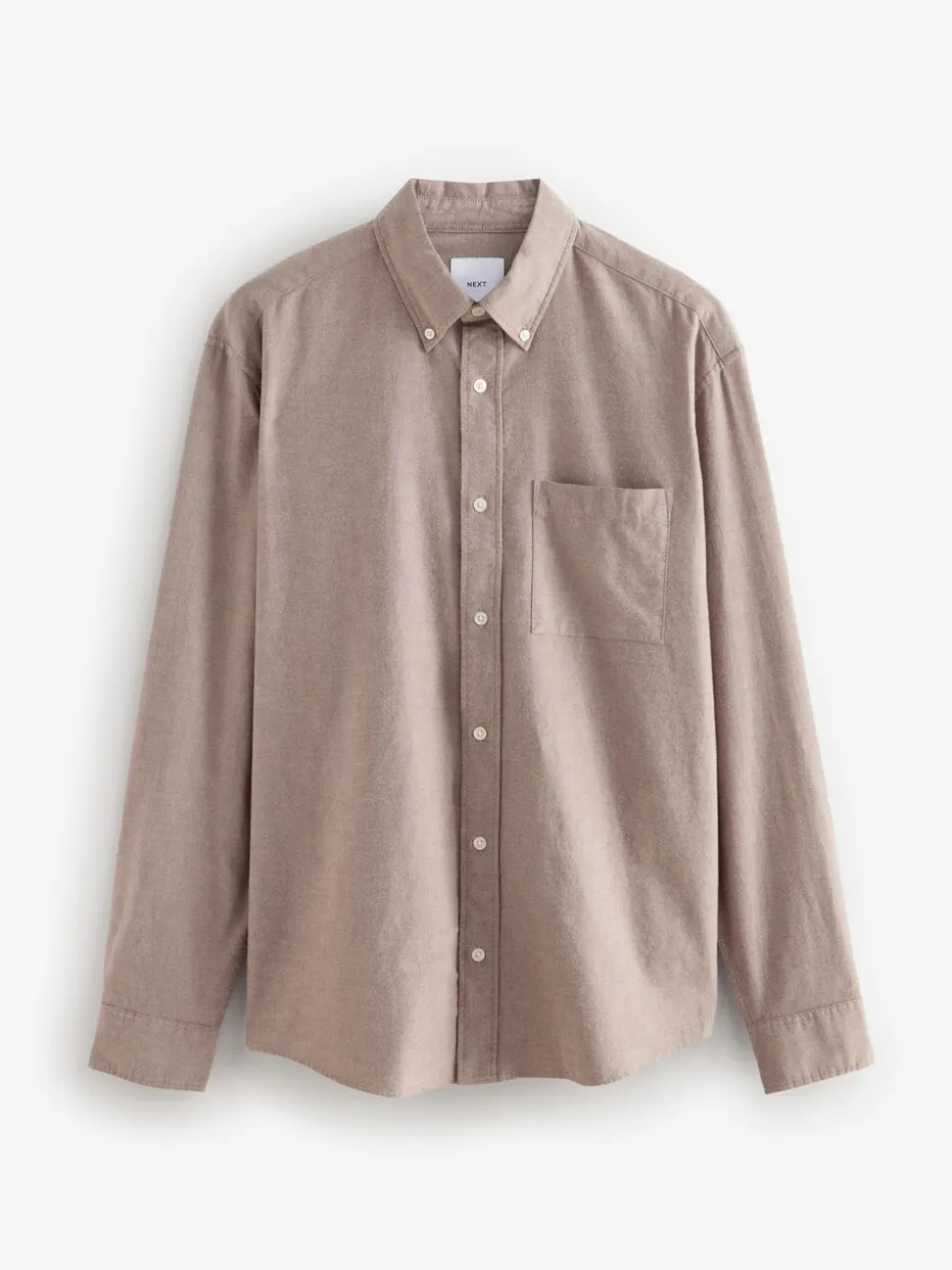 Pastel geel naturel - Soft Touch Oxford Long Sleeve Shirt