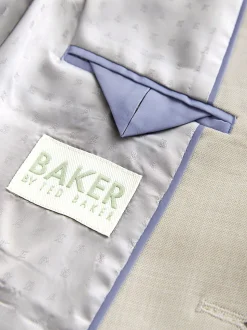 Pastelgeel - Baker By Ted Baker kostuumjasje