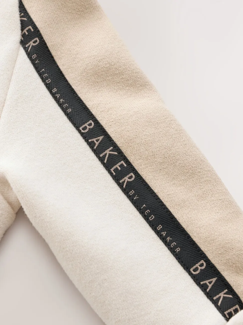 Pastelgeel - Baker by Ted Baker Romper met inzetstuk en lange mouwen