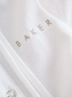 Pastelgeel - Baker By Ted Baker - Modieus tweedelig lijkend rompertje