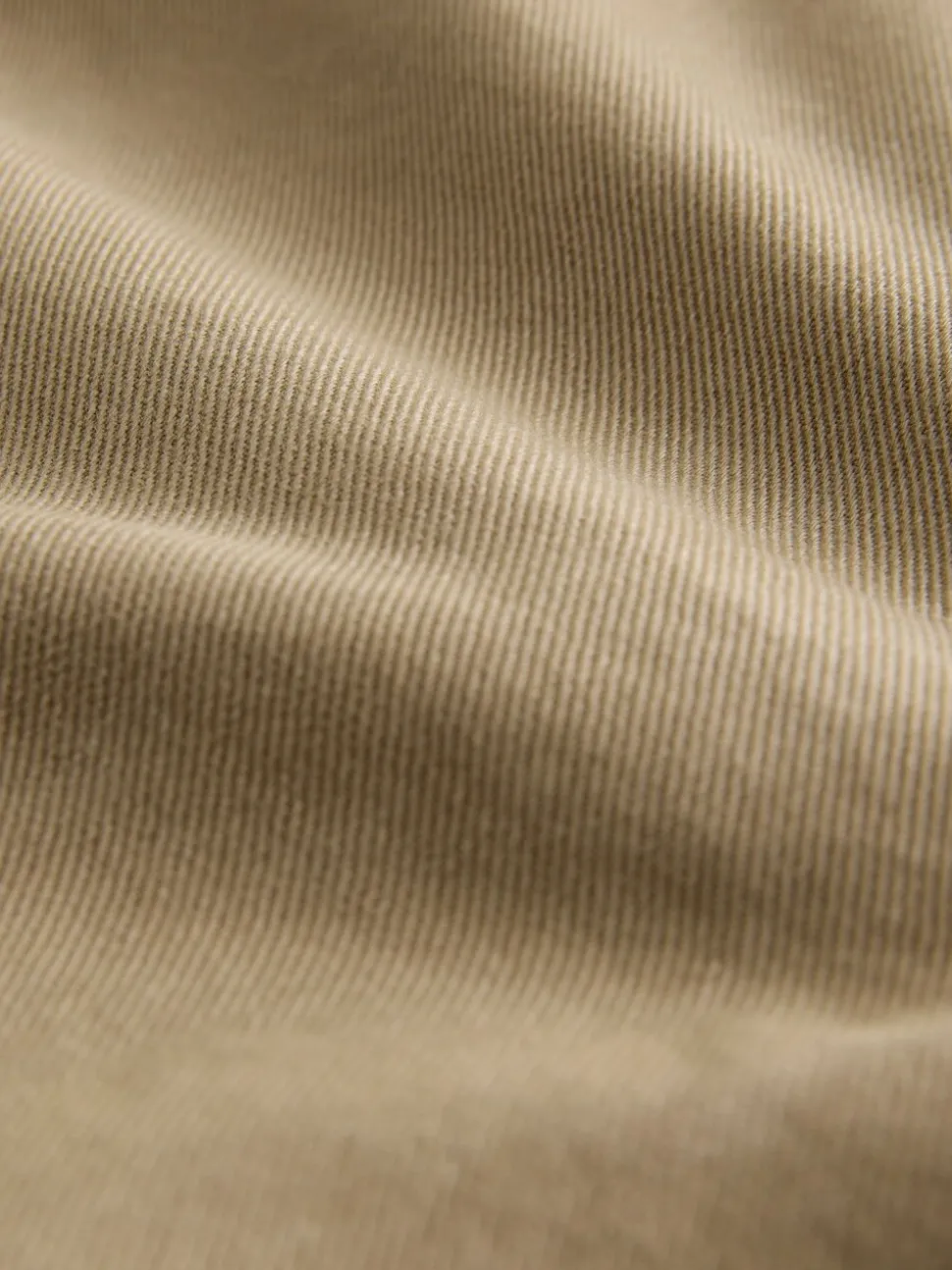 Pastelgeel - Barrel Fit - Authentic Cotton Rich Stretch Trousers