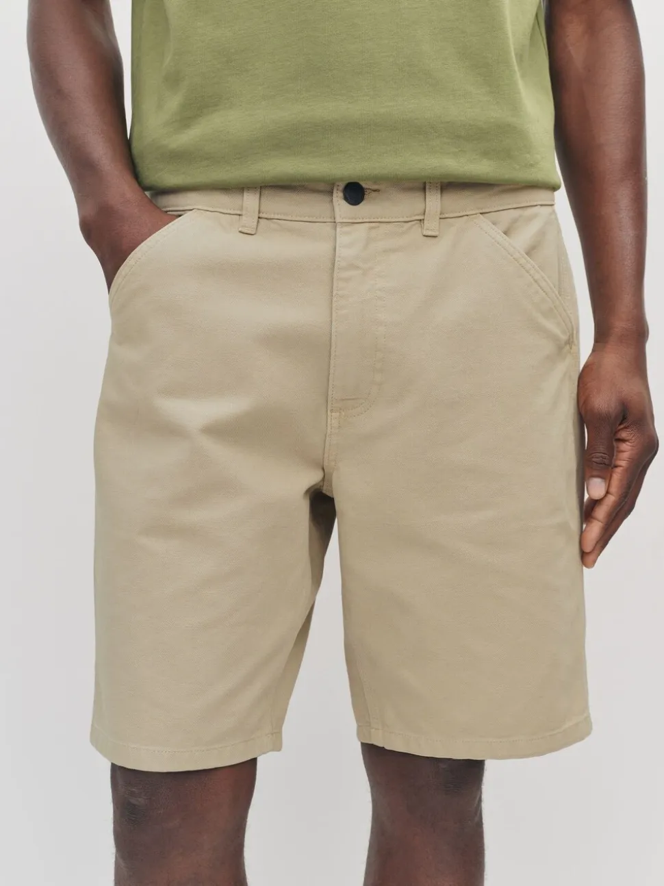 Pastelgeel - Canvas Carpenter Short