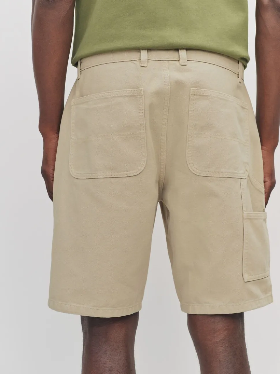 Pastelgeel - Canvas Carpenter Short