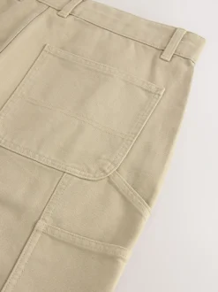 Pastelgeel - Canvas Carpenter Short
