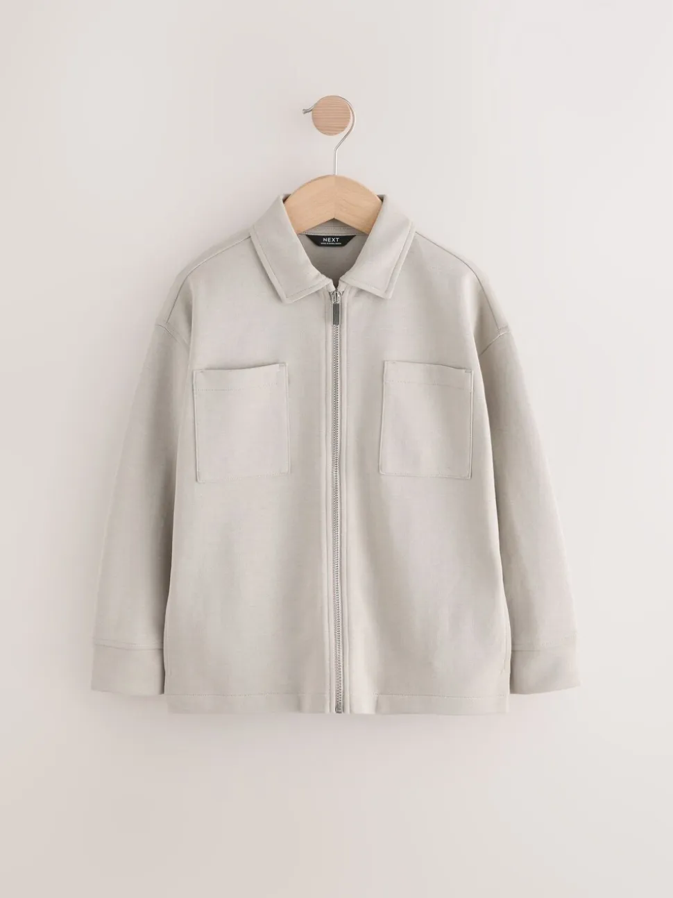 Pastelgeel - Modieus overshirt (3 - 16 jr)