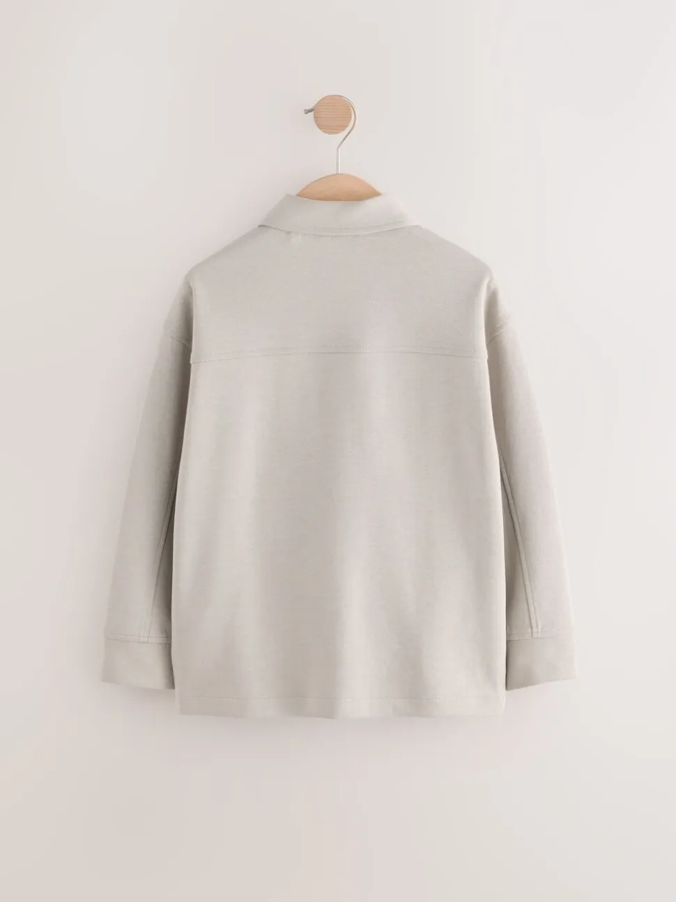 Pastelgeel - Modieus overshirt (3 - 16 jr)
