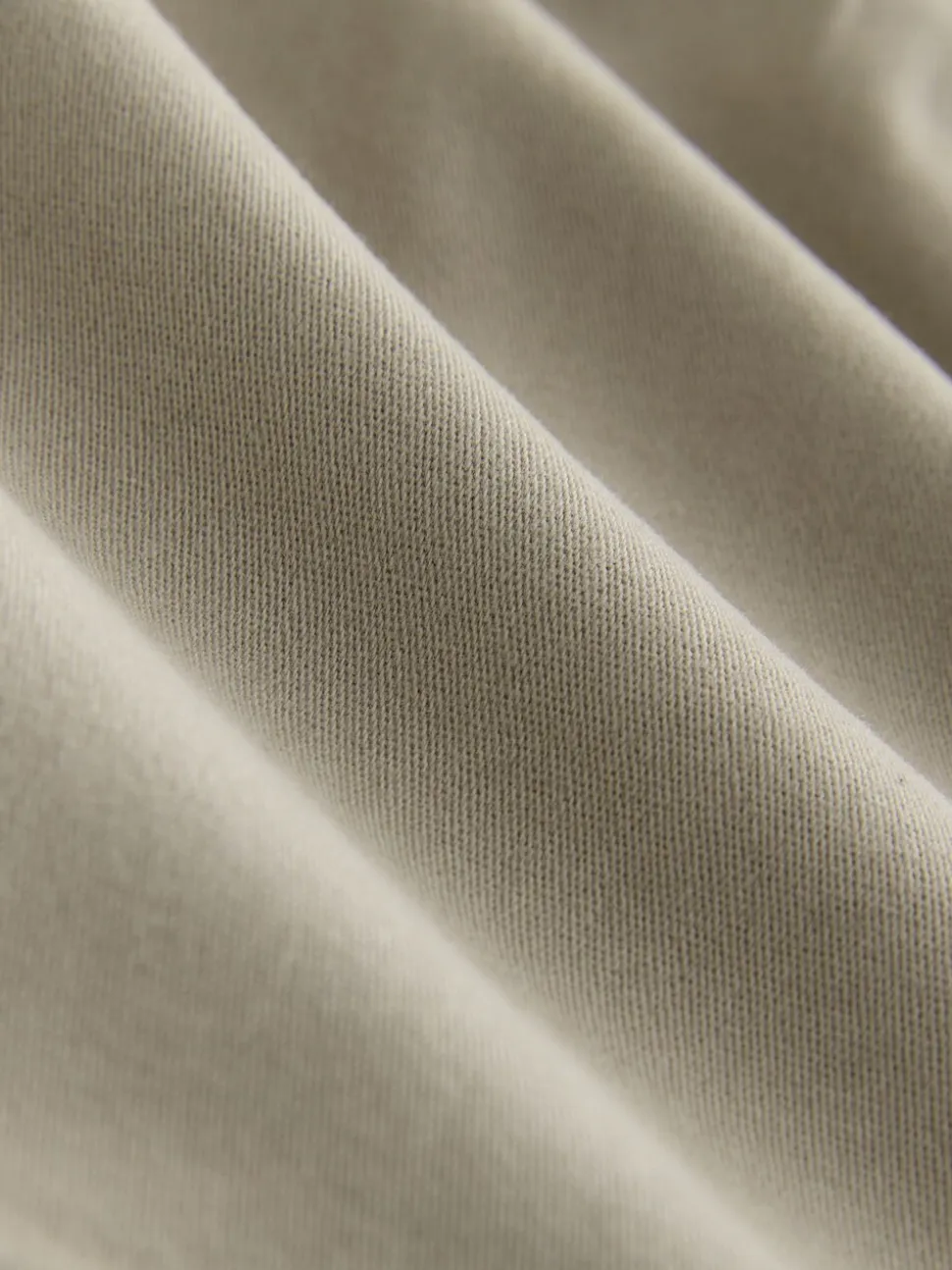 Pastelgeel - Slim Fit - Katoenen cargostretchbroek
