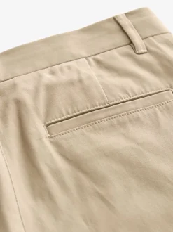 Pastelgeel - Slim Fit - Stretchy chino