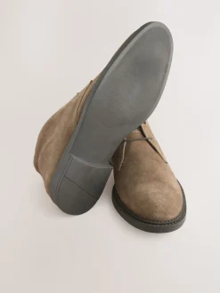 Pastelgeel - Smart Suede Chukka Boots