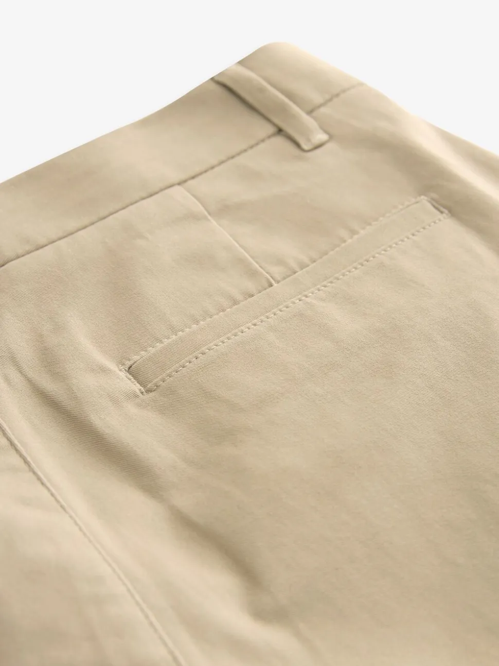 Pastelgeel - Straight fit - Stretchy chino