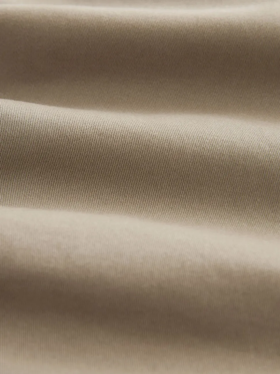 Pastelgeel - Strakke Pasvorm - Chinoshort met stretch