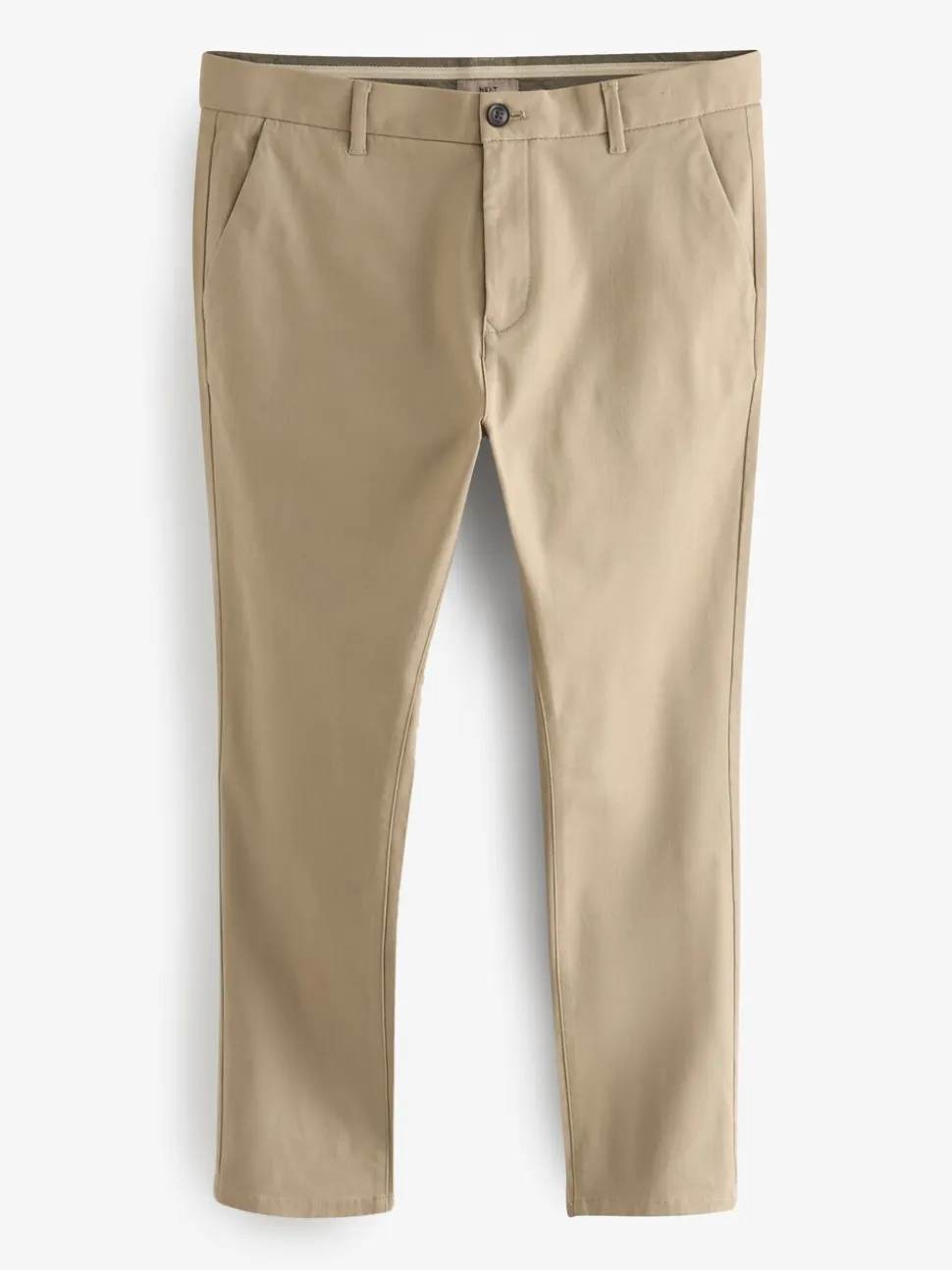 Pastelgeel - Strakke Pasvorm - Stretchy chino
