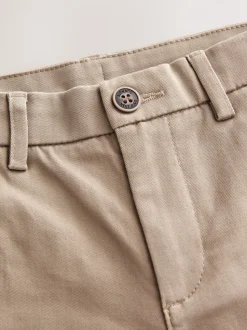 Pastelgeel - Stretchy chino's (3-17jr)