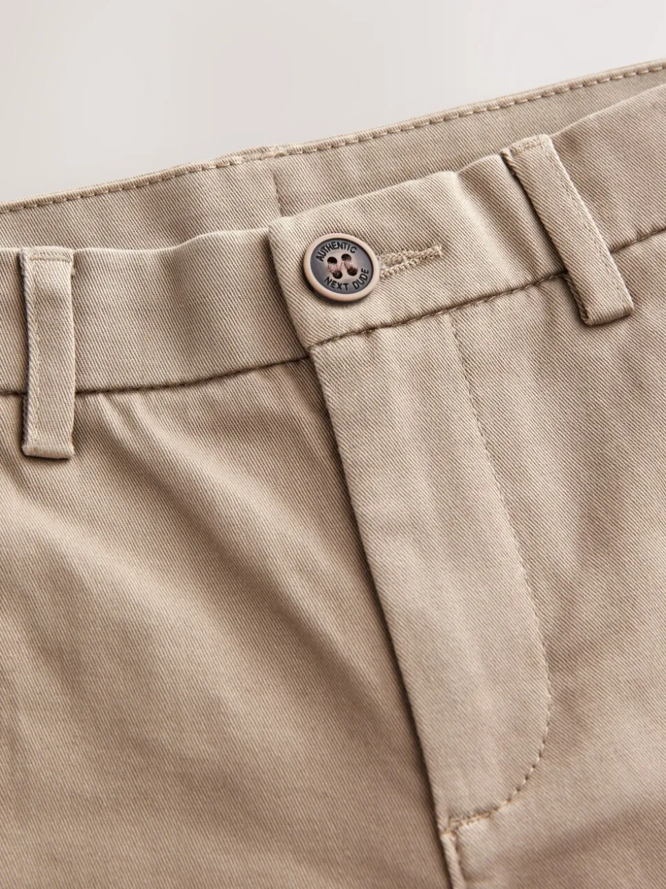 Pastelgeel - Stretchy chino's (3-17jr)