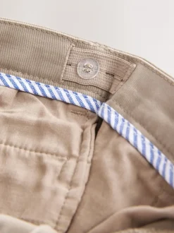 Pastelgeel - Stretchy chino's (3-17jr)