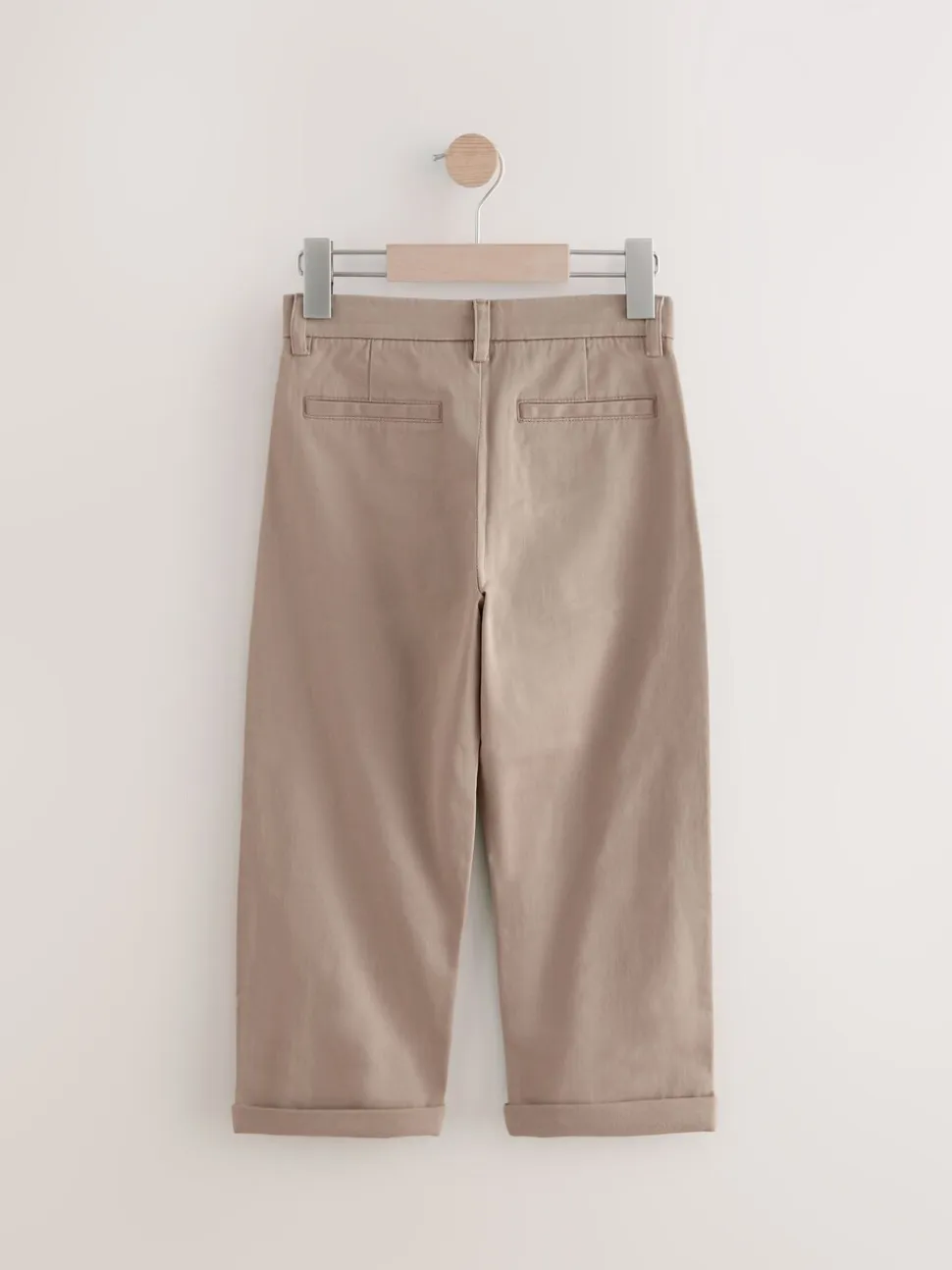 Pastelgeel - Stretchy chino's (3-17jr)