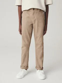 Pastelgeel - Stretchy chino's (3-17jr)