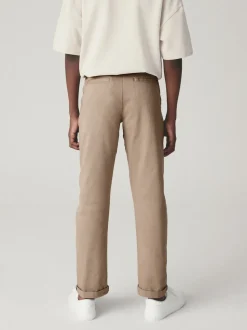 Pastelgeel - Stretchy chino's (3-17jr)