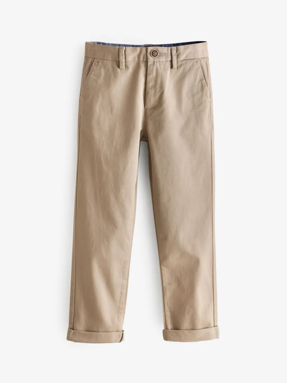 Pastelgeel - Stretchy chino's (3-17jr)