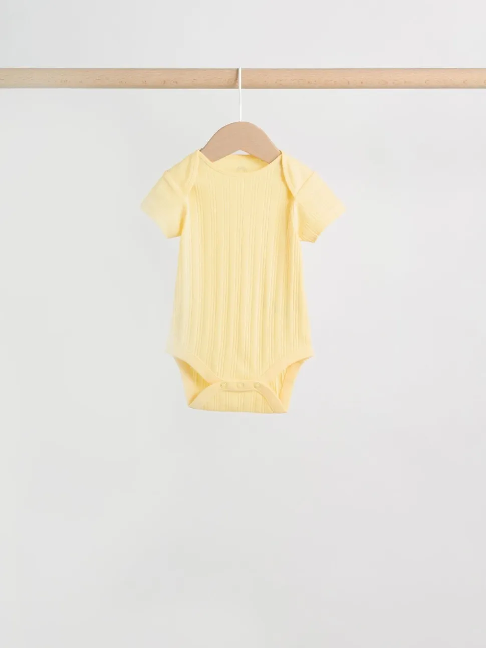Pastelkleurig - 5 Babyrompertjes met korte mouwen
