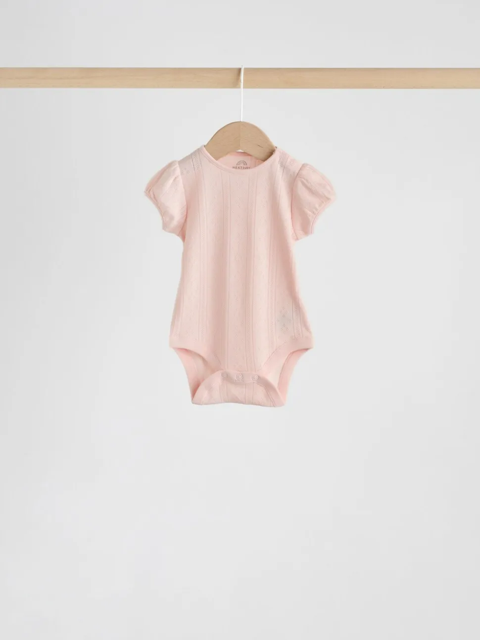 Pastelkleurig - Korte mouwen Baby bodysuit met punt 5 verpakking