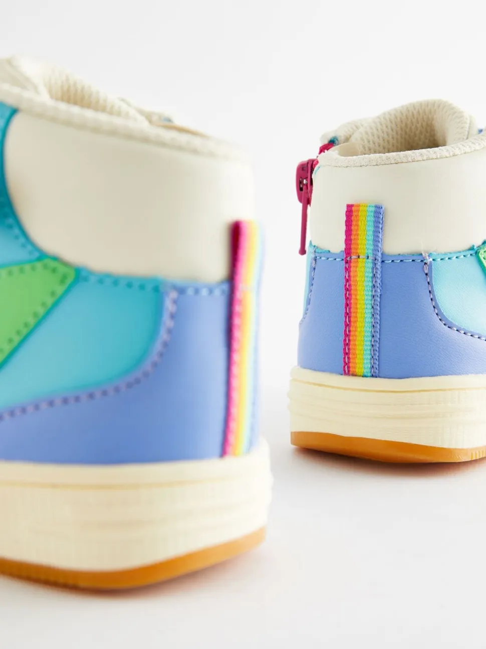 Pastelkleurig - Little Bird by Jools Oliver - Hoge sneakers met sterren