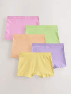 Pastelkleurig - Short Briefs 5 Pack (2-16yrs)