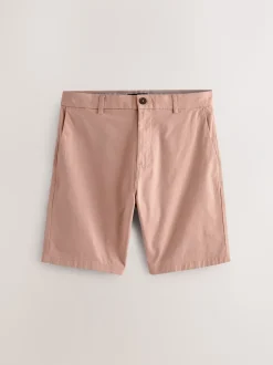 Pastelkleurig - Slim Fit - Set van 4 chinoshorts met stretch