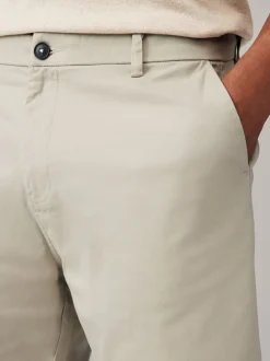 Pastelkleurig - Straight fit - Set van 4 chinoshorts met stretch