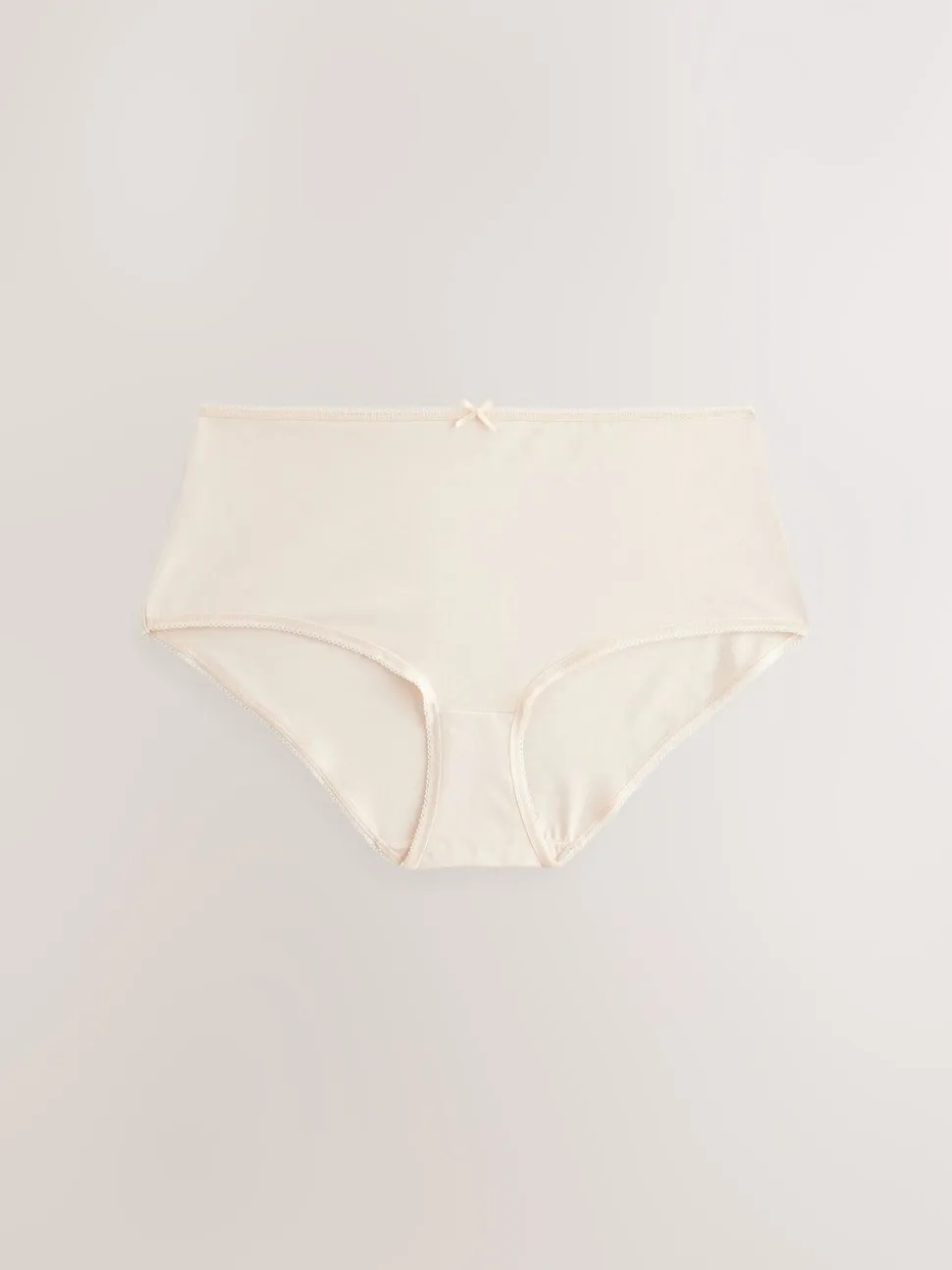 Pastelroze nude - Set van 5 slips met hoog katoengehalte