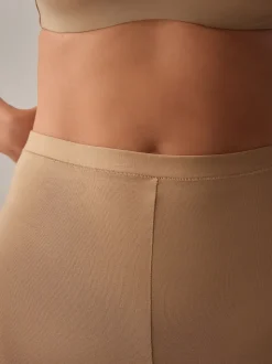 Pastelroze nude - Verpakking van 2 shorts tegen schuren