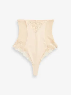 Pastelroze nude - Vormende slip met stevige buikcorrectie