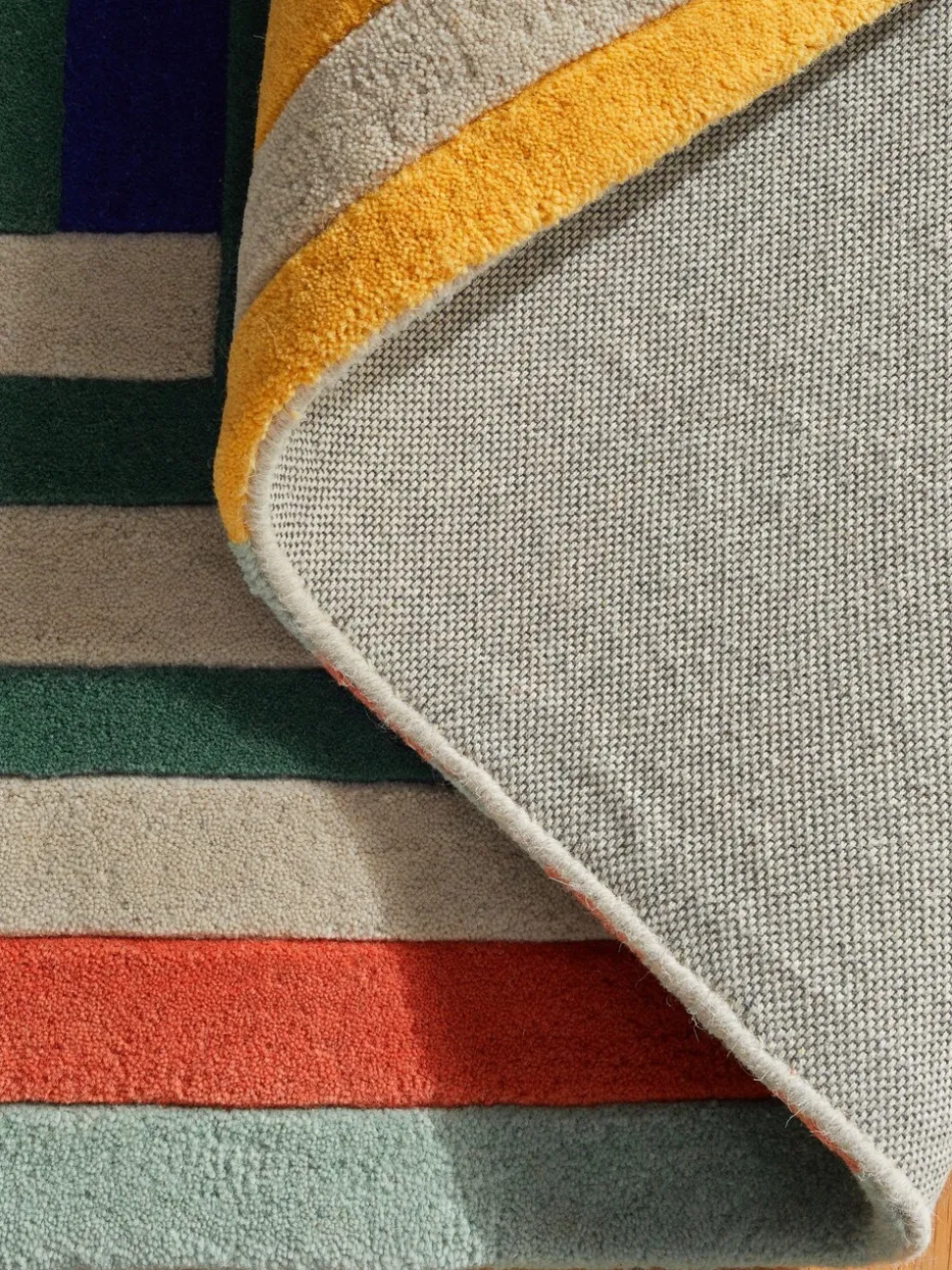 Paulo Geometric Stripe Rug