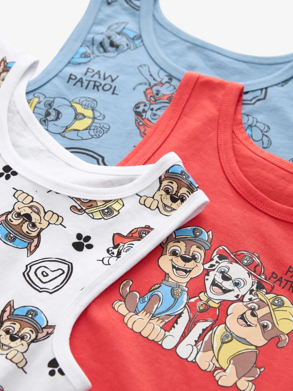 Paw Patrol - 100% katoenen hemden set van 3 (1.5 - 8 jr)