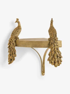Peacock Corner Shelf