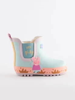 Peppa Pig Blauw - Chelsea regenlaarzen met personage