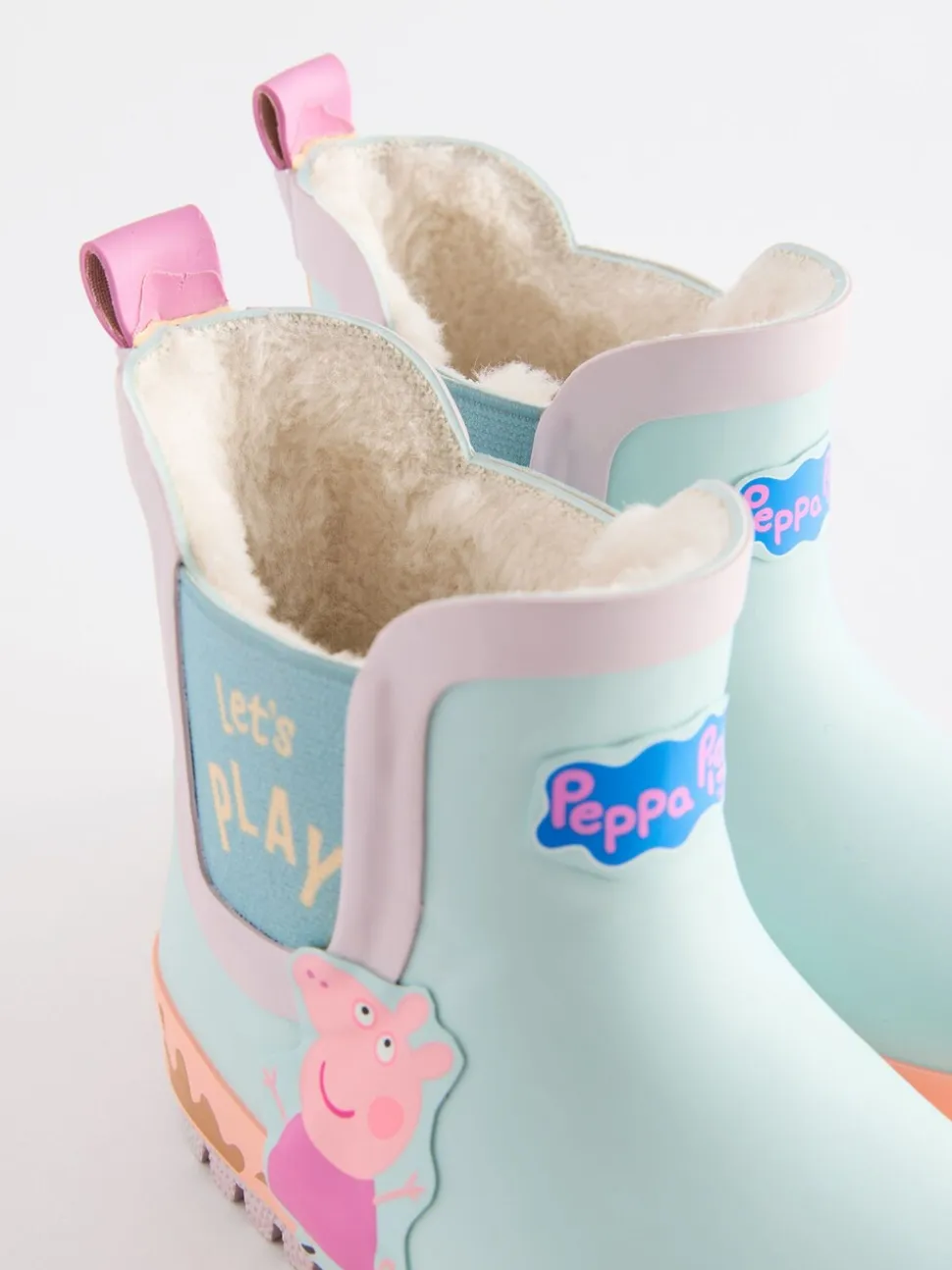 Peppa Pig Blauw - Chelsea regenlaarzen met personage