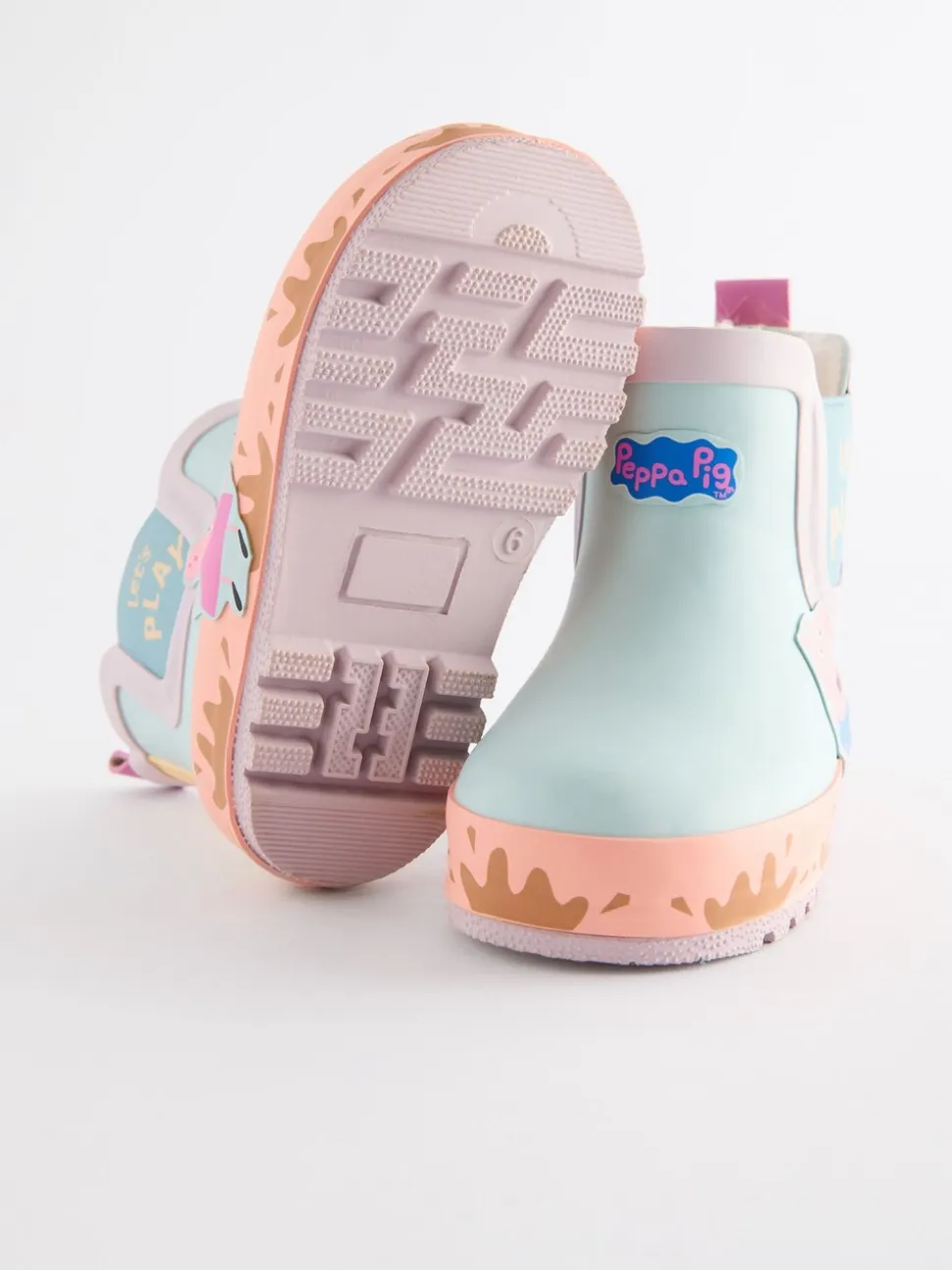 Peppa Pig Blauw - Chelsea regenlaarzen met personage