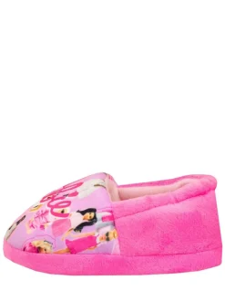 Personage Barbie fleece pantoffels