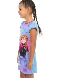 Personage Disney Frozen blauwe nachtjapon