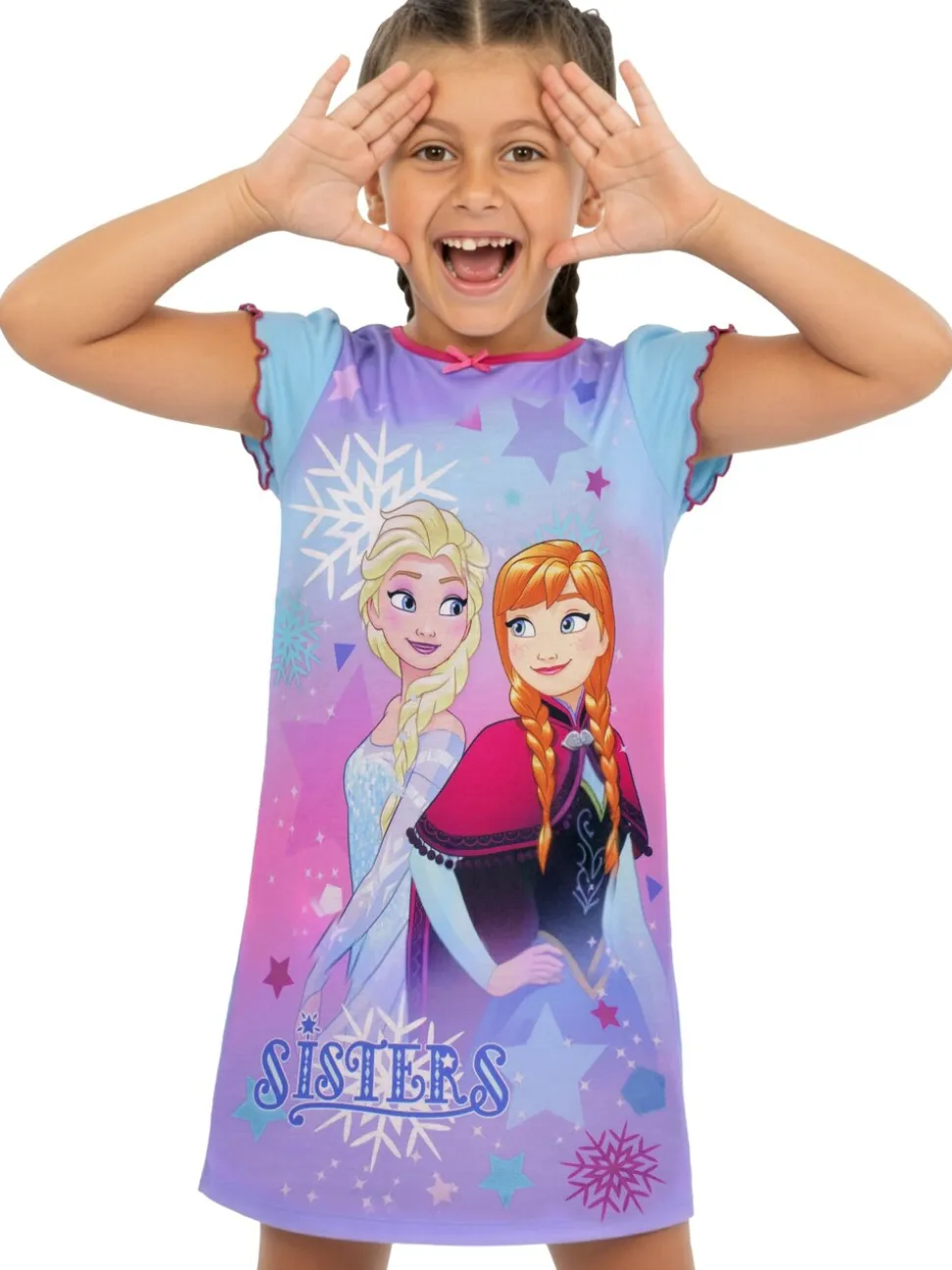 Personage Disney Frozen blauwe nachtjapon