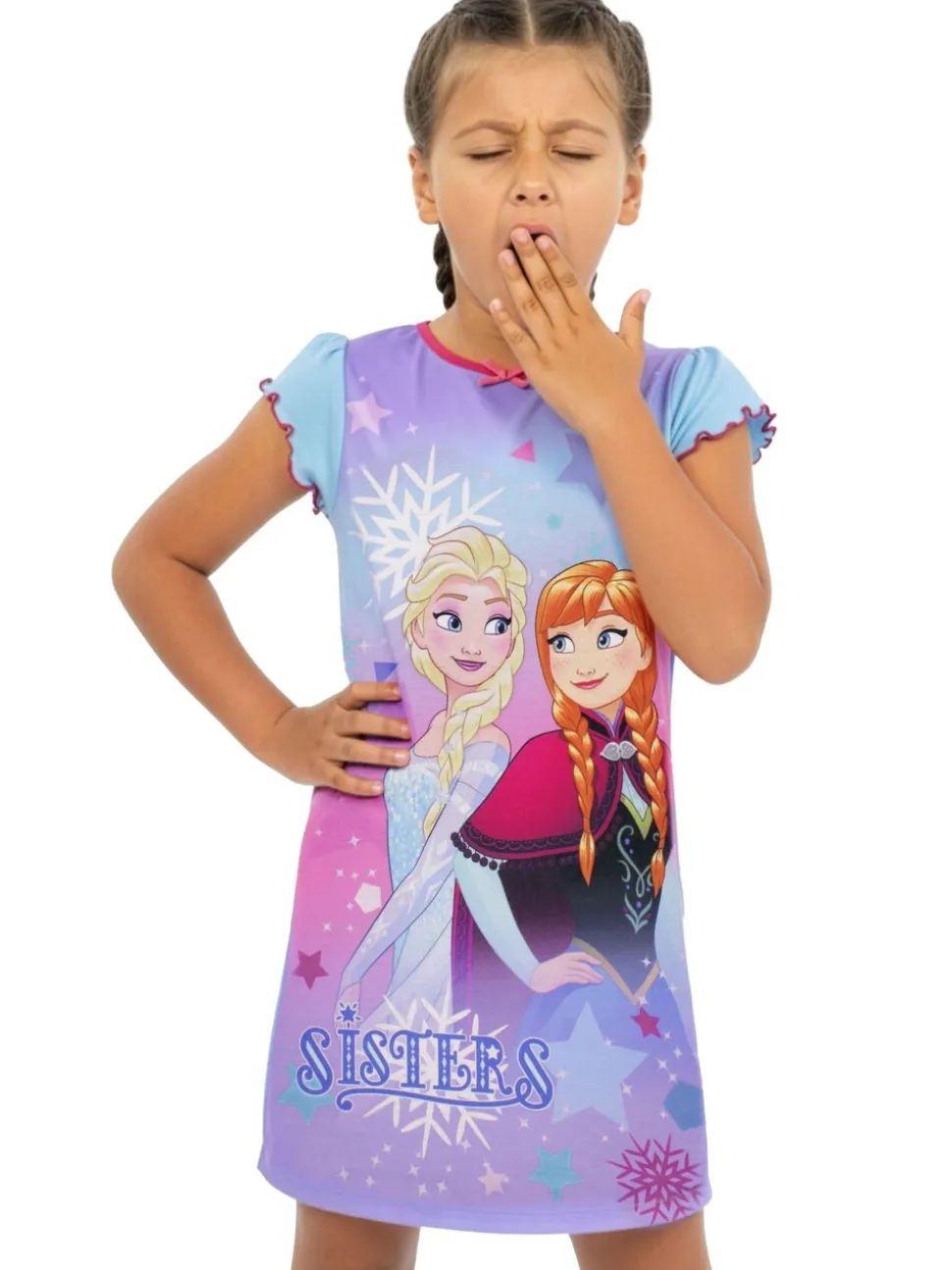 Personage Disney Frozen blauwe nachtjapon