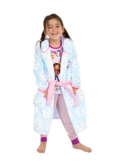 Personage Gabby's Dollhouse jurk met hart- en poot Print