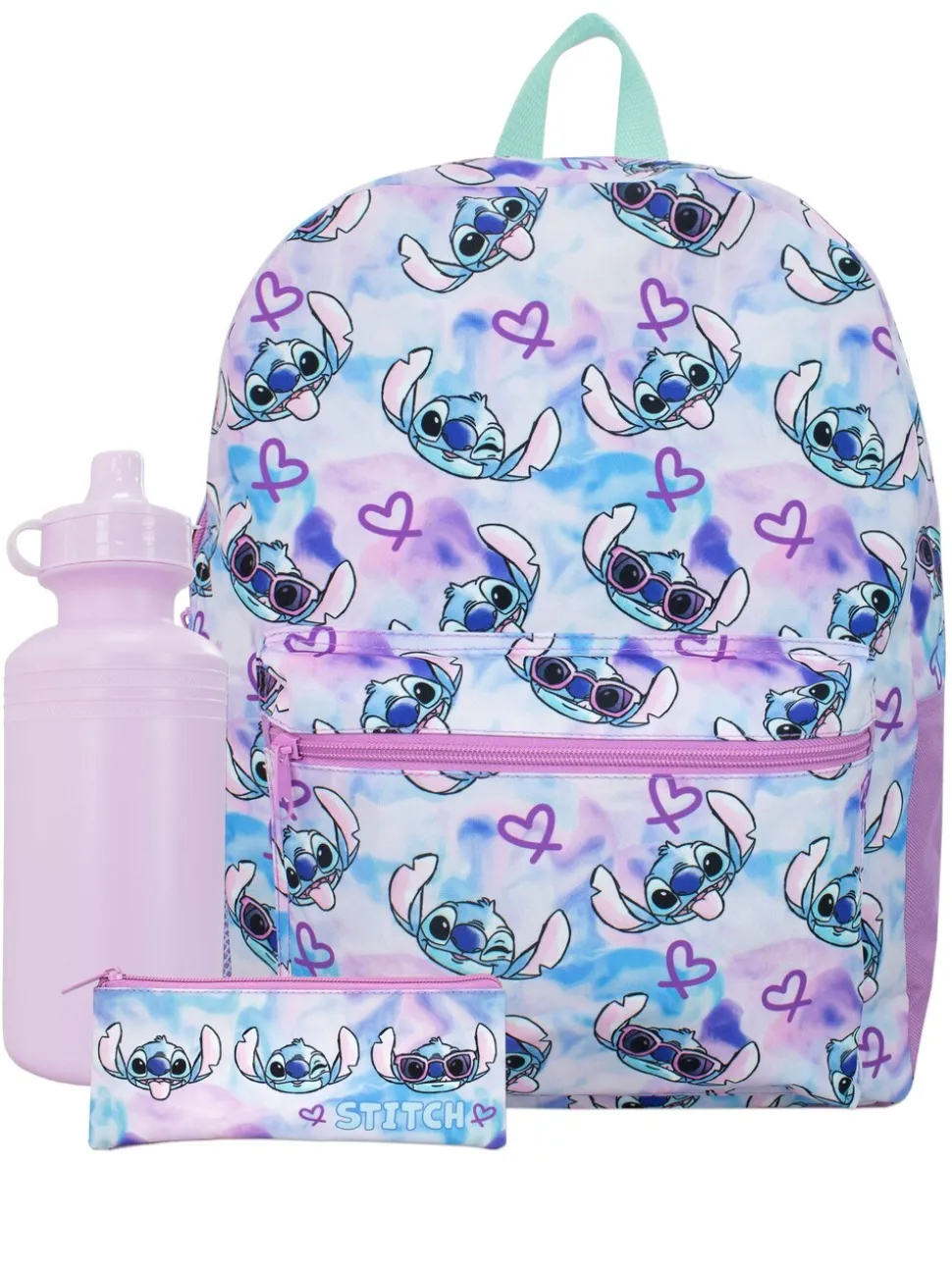 Personage Lilo en Stitch 3 -delige schooltassenset