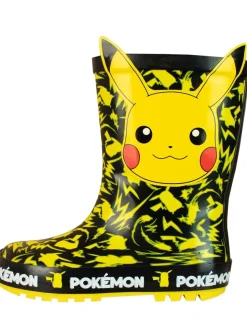 Personage regenlaarzen met Pokemon Pikachu print