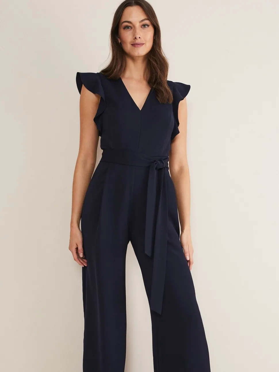 Phase Eight Kallie Frill jumpsuit met ruches