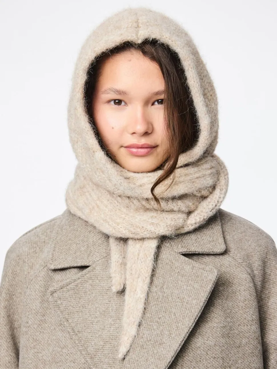 PIECES Knitted Head Scarf